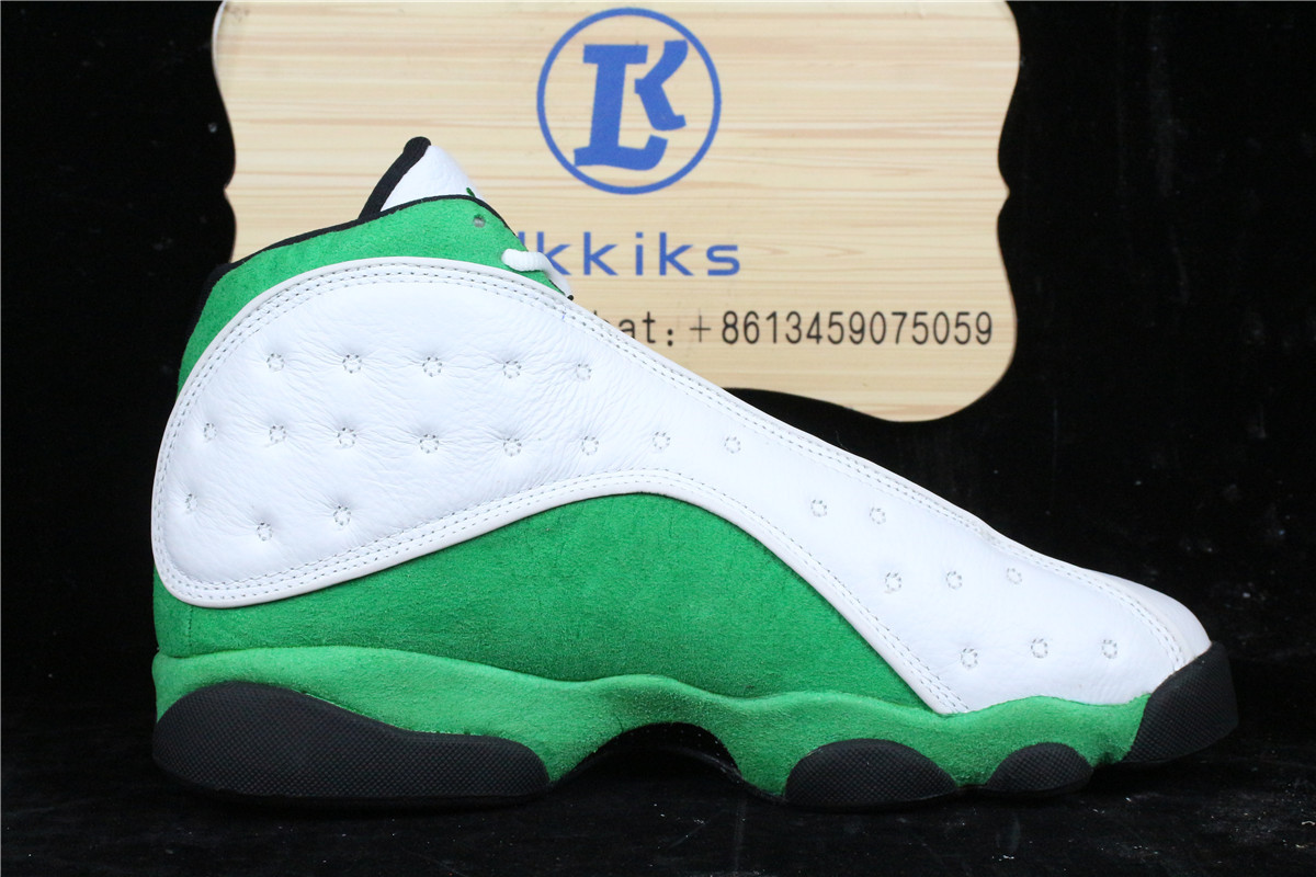 Jordan 13 Retro White Lucky Green